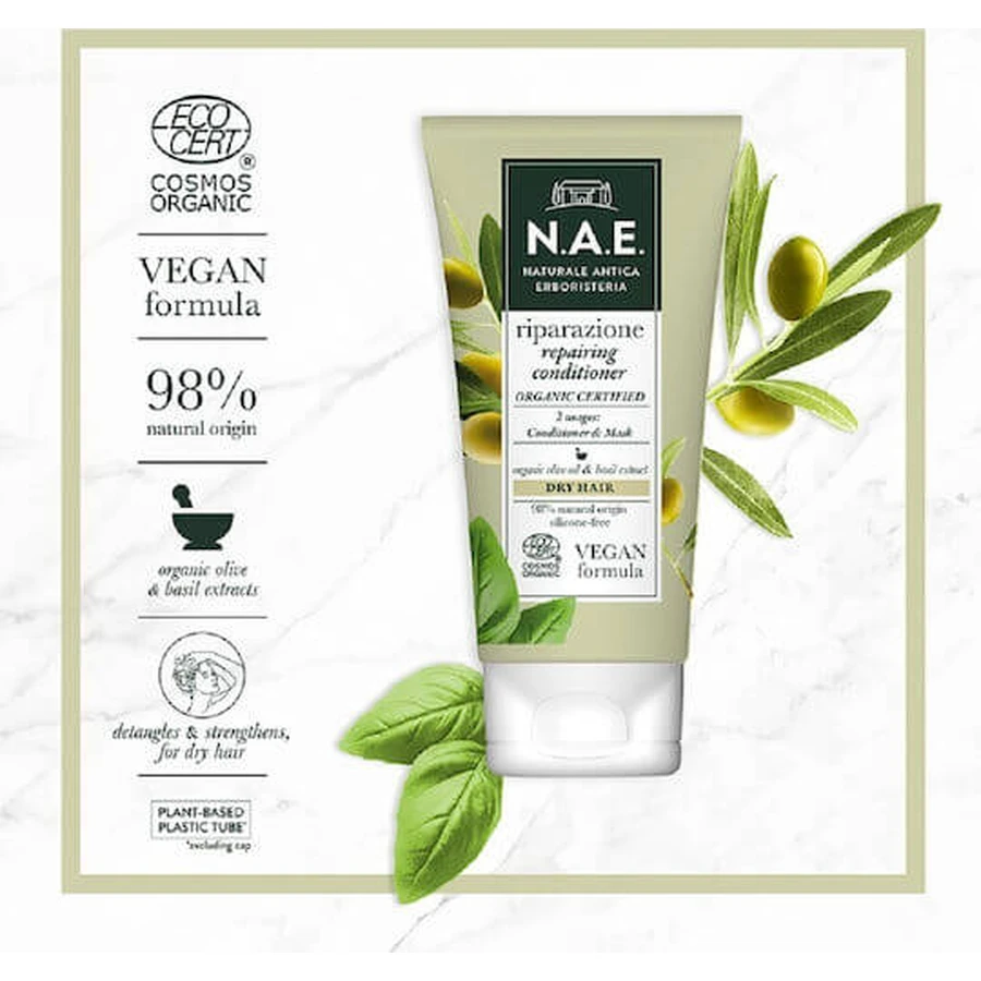 N.A.E. Riparazione Balsam Leave In Reconstrucție/Nutriție pentru Uscat Păr 150ml