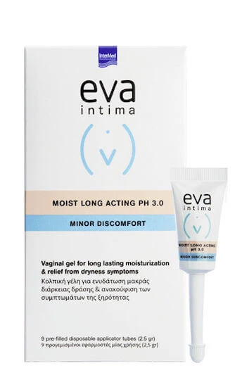 InterMed Eva Intima Intima Moist lang wirkende pH 3 feuchtigkeitsspendende Gel 2ml 9oz
