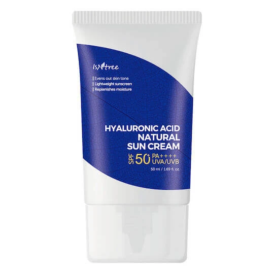Isntree Natürliche Mineral-Gesichtscreme mit Hyaluronsäure SPF50 50ml