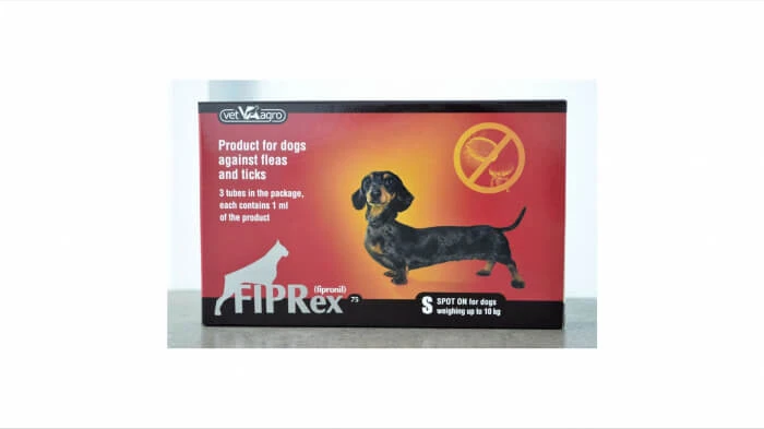 Fiprex 75 S für Hunde 2-10 kg - 3 antiparasitäre Pipetten
