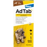 AdTab 56 mg comprimate masticabile pentru câini impotriva purecilor si a capuselor (1,3–2,5 kg) - 1 tableta