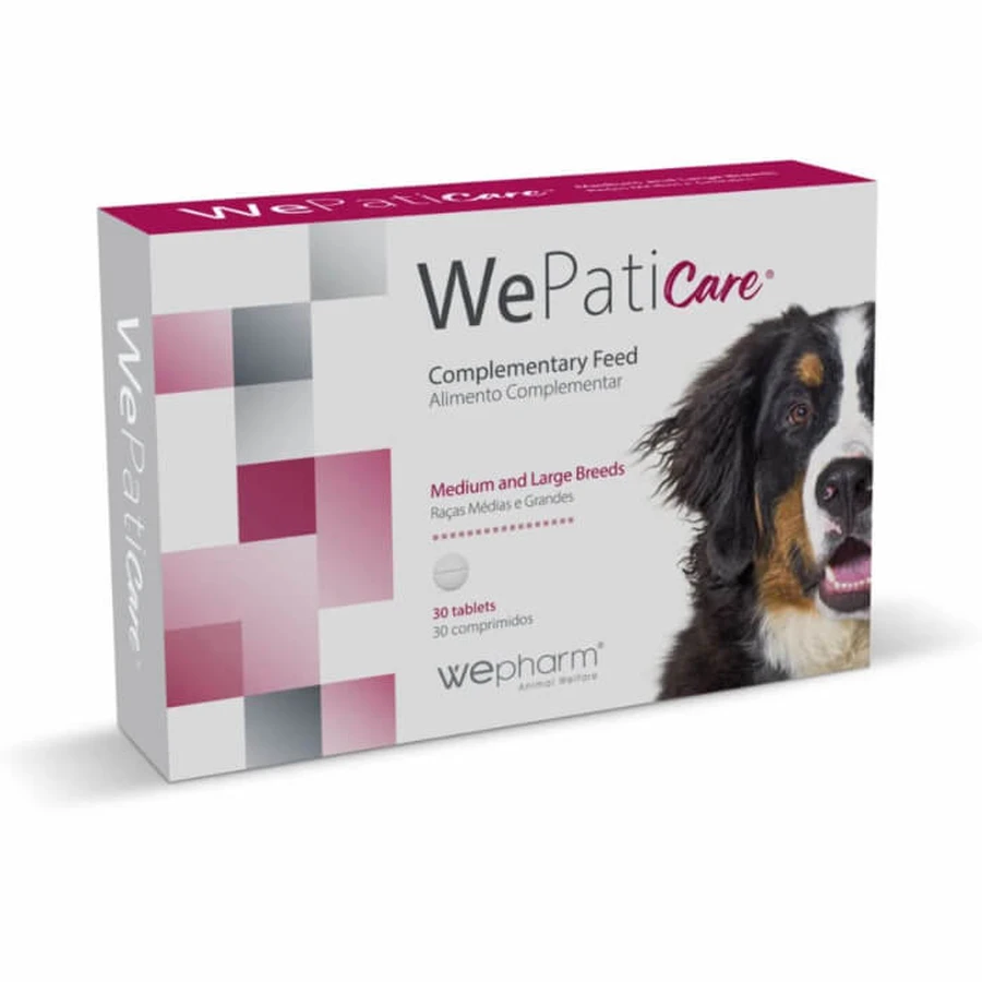 WePatiCare Mittlere und große Rassen, Box x 30 Tabletten