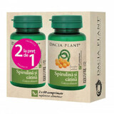 Dacia Plant Spirulina und Catina Packung, 2x60 Tabletten