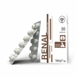 VETAPRO renal 50tab/cut soutien rénal pour chiens et chats