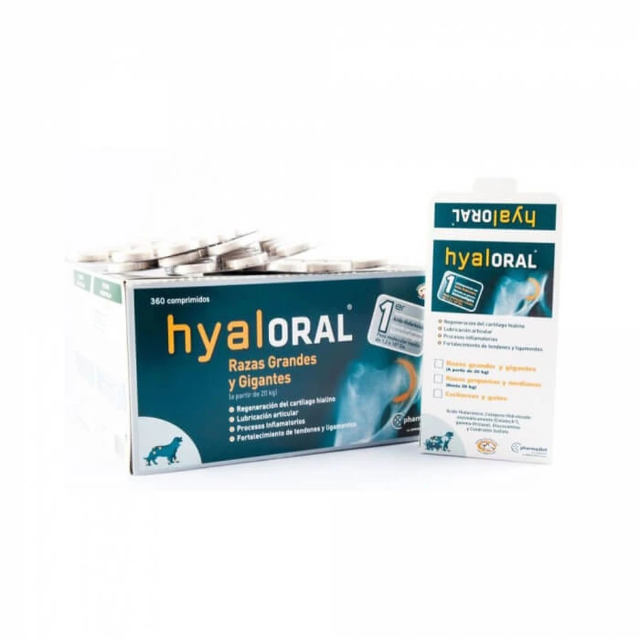 Hyaloral Large Breed 12 compresse/blister