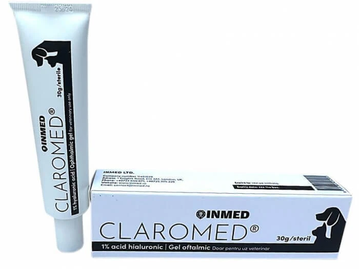 CLAROMED - OPHTHALMISCHES GEL MIT HIALURONSÄURE, 30 g