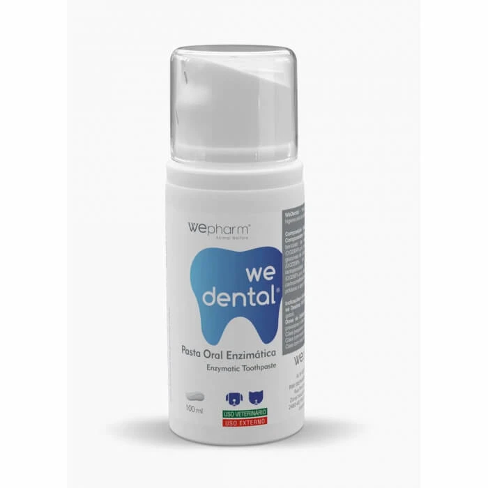 WeDental, orale Paste für Hunde und Katzen, Flasche x 100 ml
