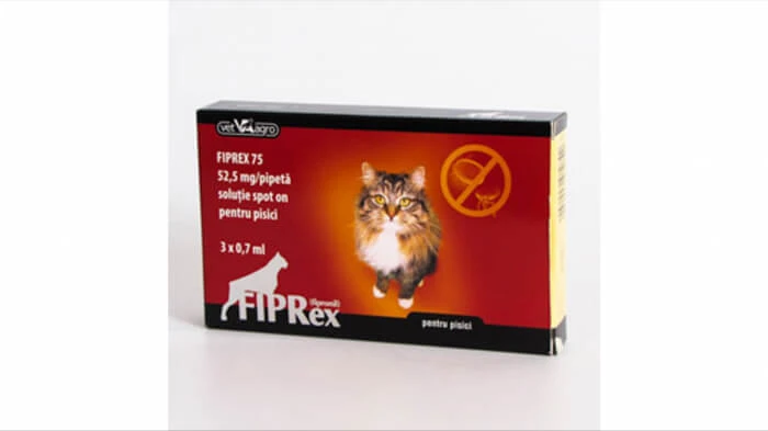 Fiprex für Katzen - 3 antiparasitäre Pipetten