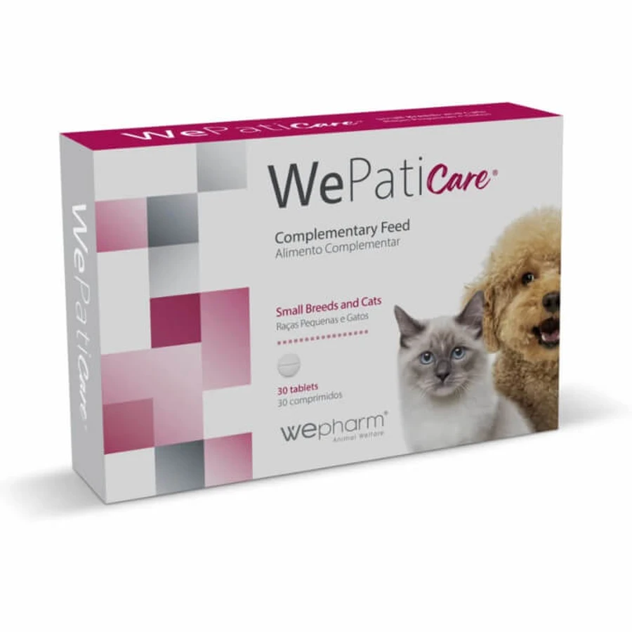 WePatiCare Kleine Rassen und Katzen, Schachtel mit 30 Tabletten