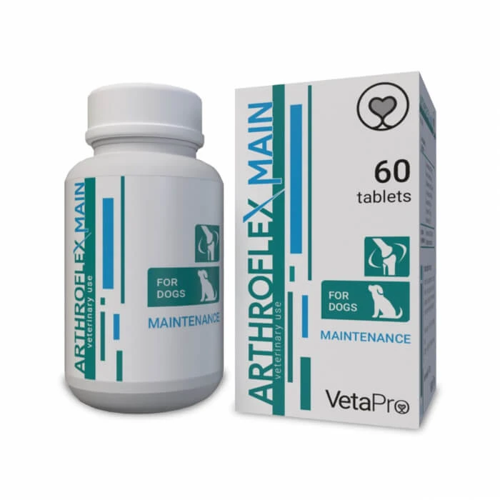 VETAPRO arthroflex-main phase 2 60tab/cut Unterstützung Gelenke und Knorpel für Hunde