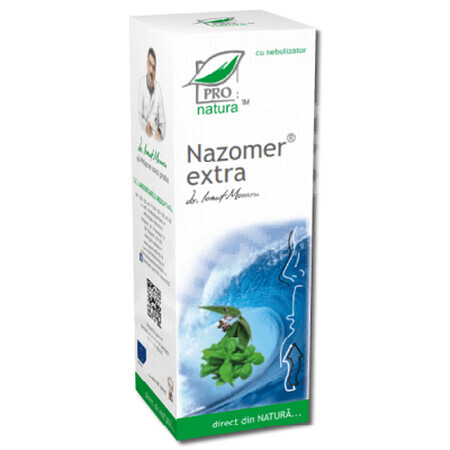 Spray nazal cu nebulizator Nazomer extra, 30 ml, Pro natura