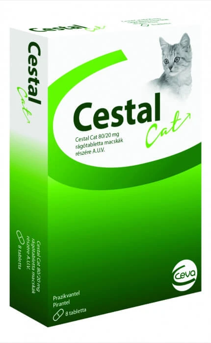 Cestal Cat Flavour für Katzen - 2 Tabletten