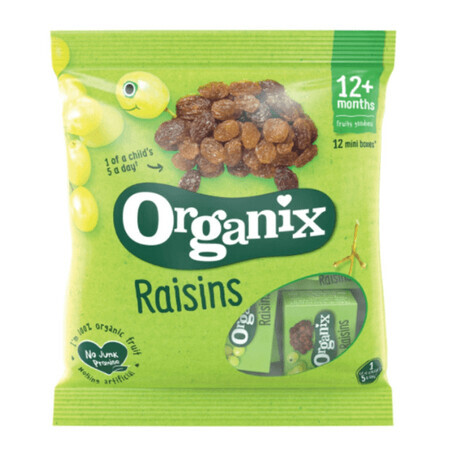 Bio-Rosinen, +12 Monate, 168 g, Organix