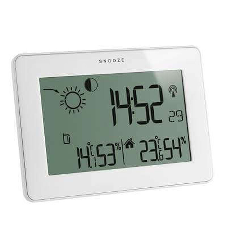 Stație meteo cu transmițător wireless, white, 35.1128.02, TFA