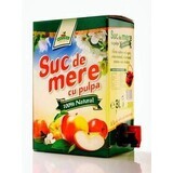 Suc de mere cu pulpă, 3 l, Natural premium