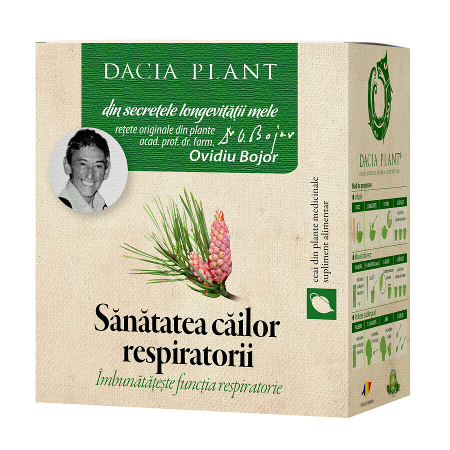 Kräutertee Gesundheit der Atemwege, 50 g, Dacia Plant