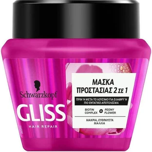 Schwarzkopf Gliss Supreme Length Hair Mască de Păr pentru Reparare 300ml
