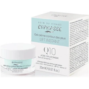 Byphasse Lift Instant Q10 Q10 SPF8 Crema Contorno de Ojos Hidratante y Tonificante SPF8 con Ácido Hialurónico 20ml