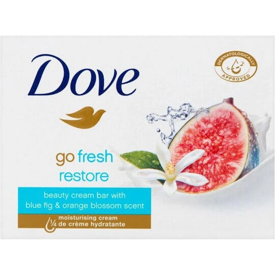 Dove Restoring Baton de săpun pentru Corpul Smochine și flori de portocal 90gr