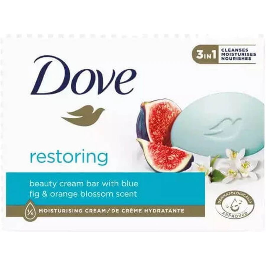 Dove Restoring Baton de săpun pentru Corpul Smochine și flori de portocal 90gr