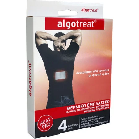 Algotech Algotreat Cerotti riscaldanti per dolori muscolari e articolari 4 pz.