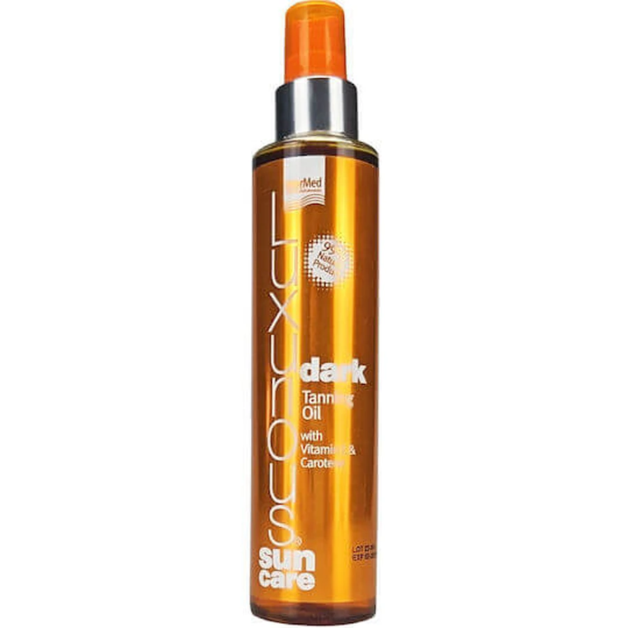 InterMed Luxurious Luxurious Dark Tanning Oil Körperbräunungsöl Spray 200ml