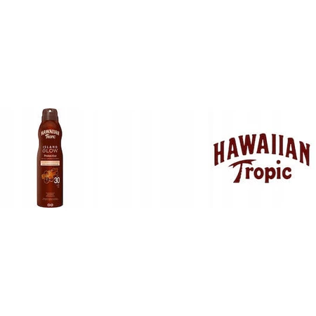 Hawaiian Tropic Island Glow Hawaiian Tropic Island Glow Aceite Protector Impermeable para Cara y Cuerpo con SPF30 en Spray 177ml
