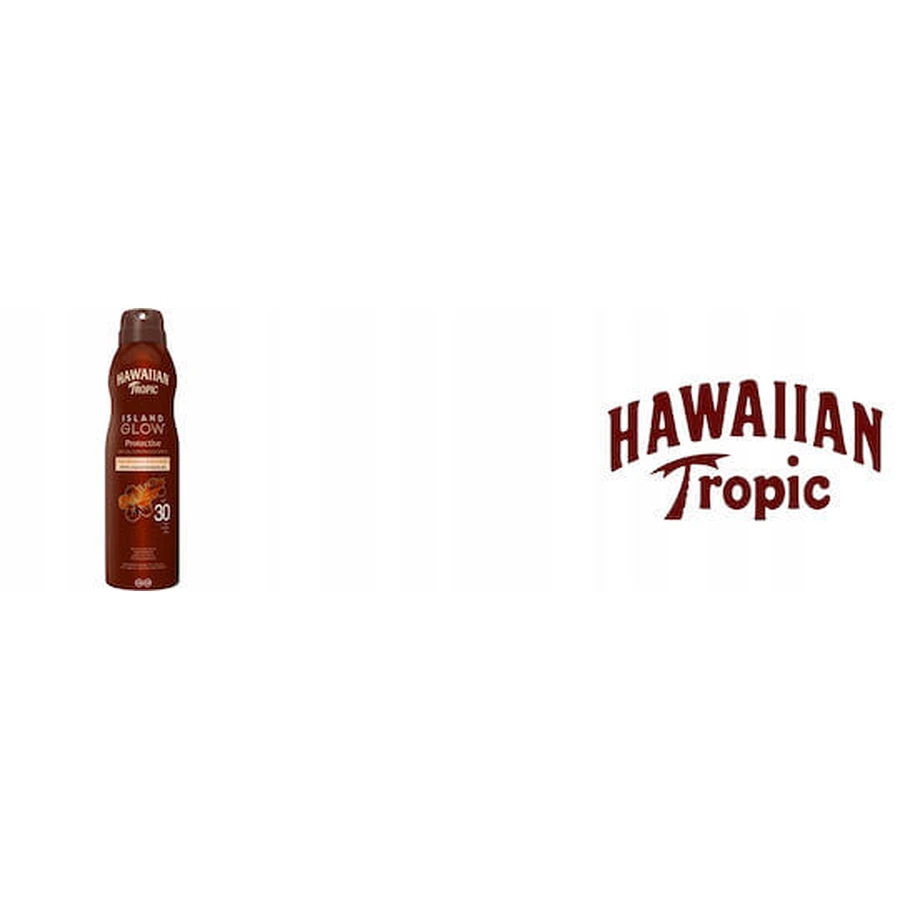 Hawaiian Tropic Island Glow Hawaiian Tropic Island Glow Aceite Protector Impermeable para Cara y Cuerpo con SPF30 en Spray 177ml