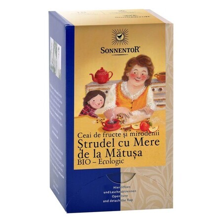 Früchte- und Gewürztee Apfelstrudel von Tante, 18 Beutel, Sonnentor