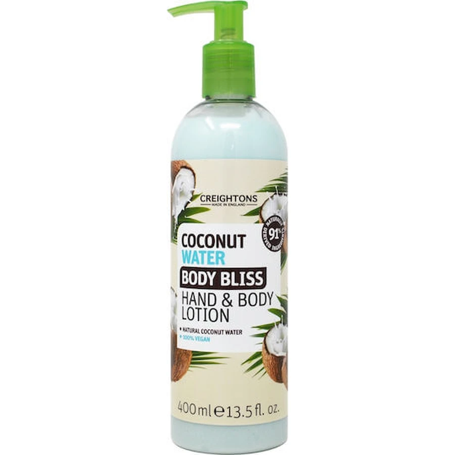 Creightons Kokoswater Hydraterende Body Lotion met Kokossmaak voor alle huidtypes 400ml