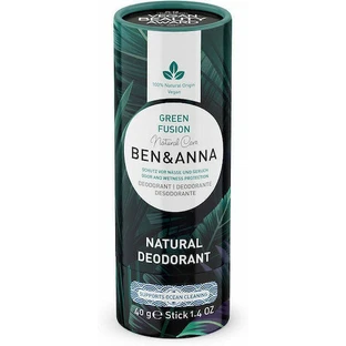 Ben & Anna Green Fusion Desodorante Natural Desodorante Natural en Barra Sin Aluminio 40gr
