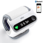 Handgelenk-Blutdruckmessgerät mit Bluetooth, Braun