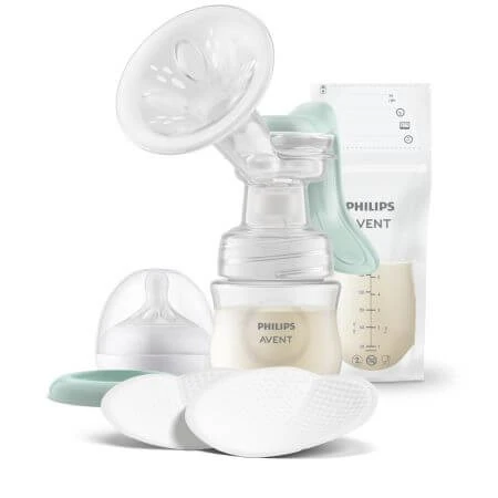 Handmilchpumpe Essential Avent, SCD417/20, Philips