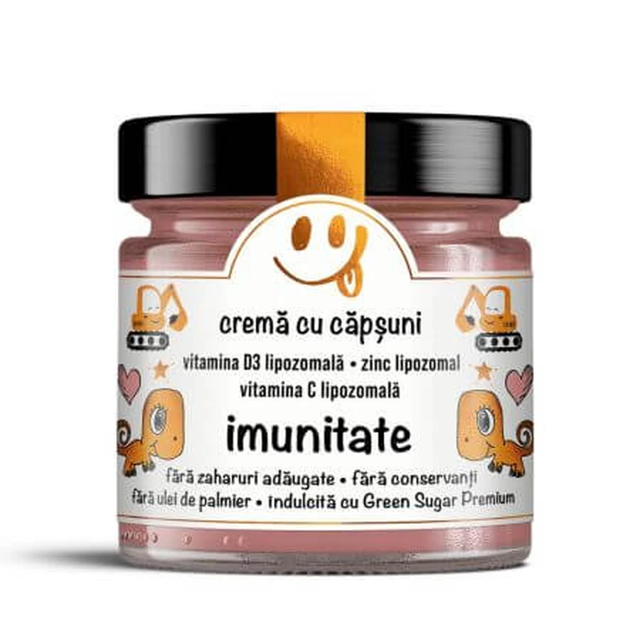 Crème Immunité Fraise Secrets d'Eva, 250 g, Laboratoires Remedia