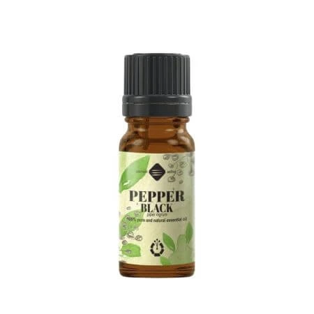Schwarzer Pfeffer ätherisches Öl, 10 ml, Ellemental