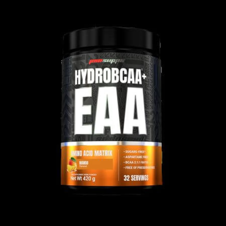 Complesso di aminoacidi HYDROBCAA+EAA, Mango, 420 g, Prosupps