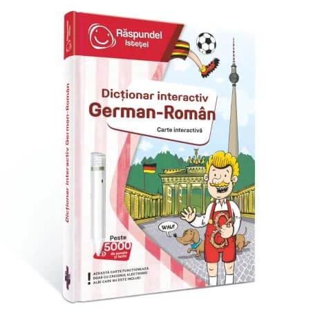 Interaktives Buch Deutsch - Rumänisches Wörterbuch, ab 3 Jahren, Raspundel Istetel