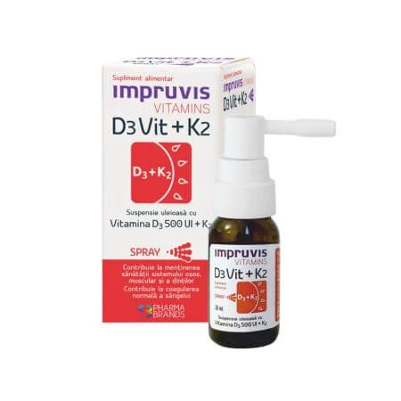Ölsuspension mit D3Vit+K2, 10 ml, Impruvis D3Vit
