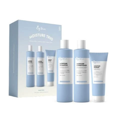 Feuchtigkeitsset Shampoo, Spülung und Feuchtigkeitsmaske, 300/300/200 ml, von Veira