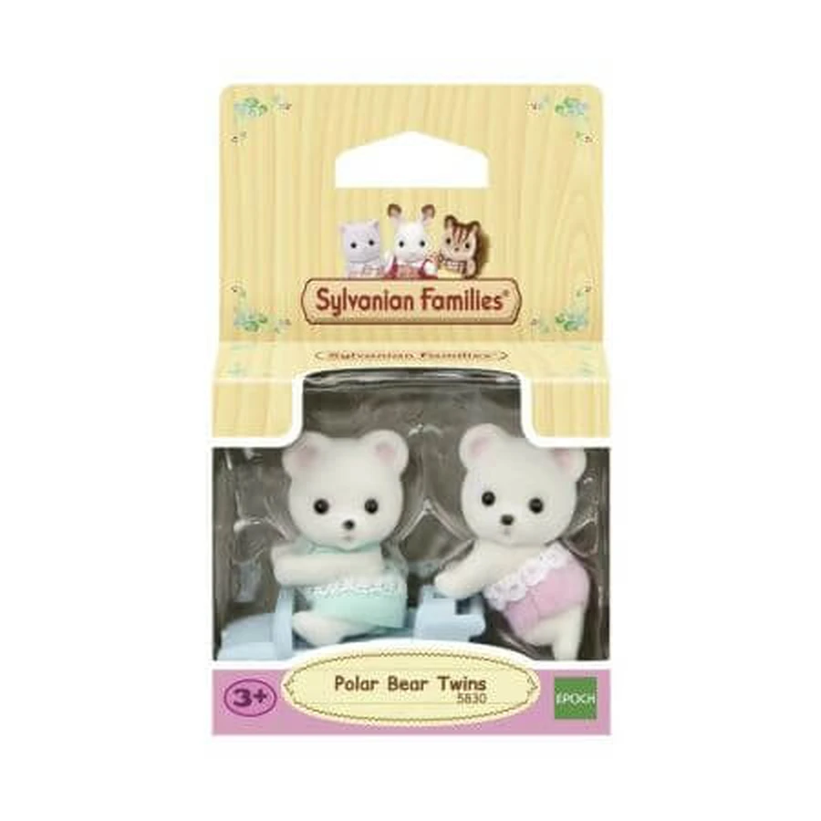 Figuritas Oso Polar Gemelos, 3 años+, Sylvanian Families