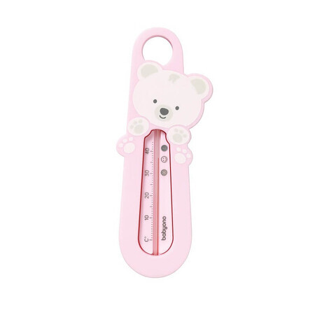 Badethermometer, rosa Teddybär. Babyono
