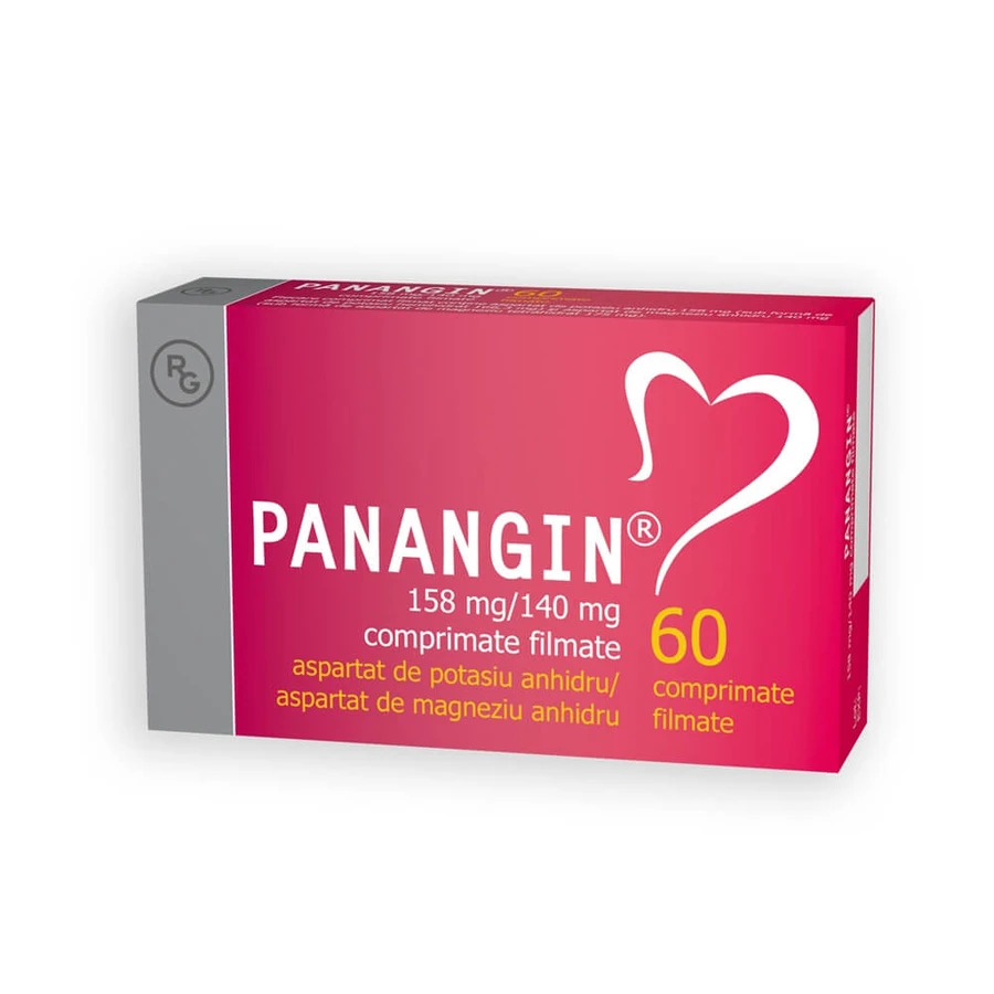 Panangin, 158 mg/140 mg, 60 Filmtabletten, Gedeon Richter