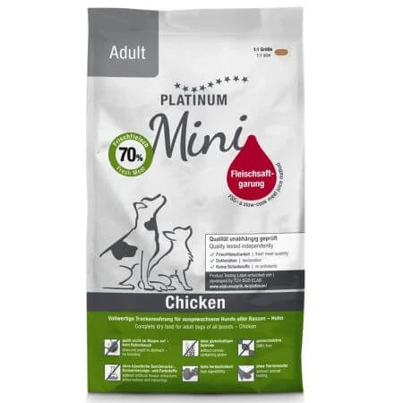 Mini Adult Dog Mini Adult Dog, 900 g, Platin