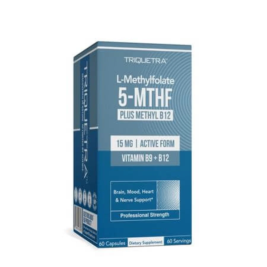 L-Metilfolato 5-MTHF, 60 capsule, GNC