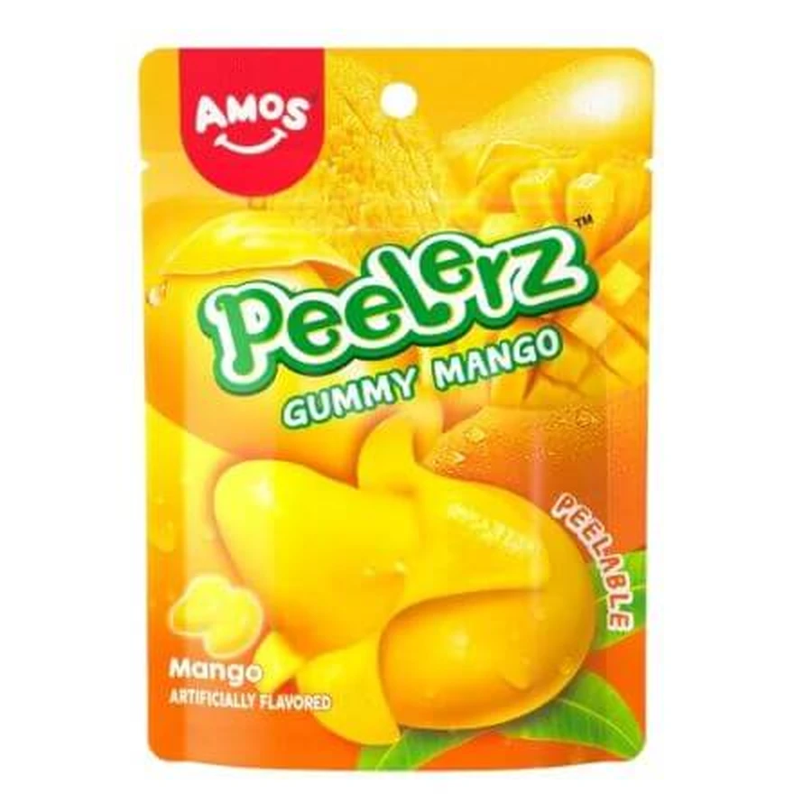 Gelatine gommose al mango Peelerz, 65 g, Amos