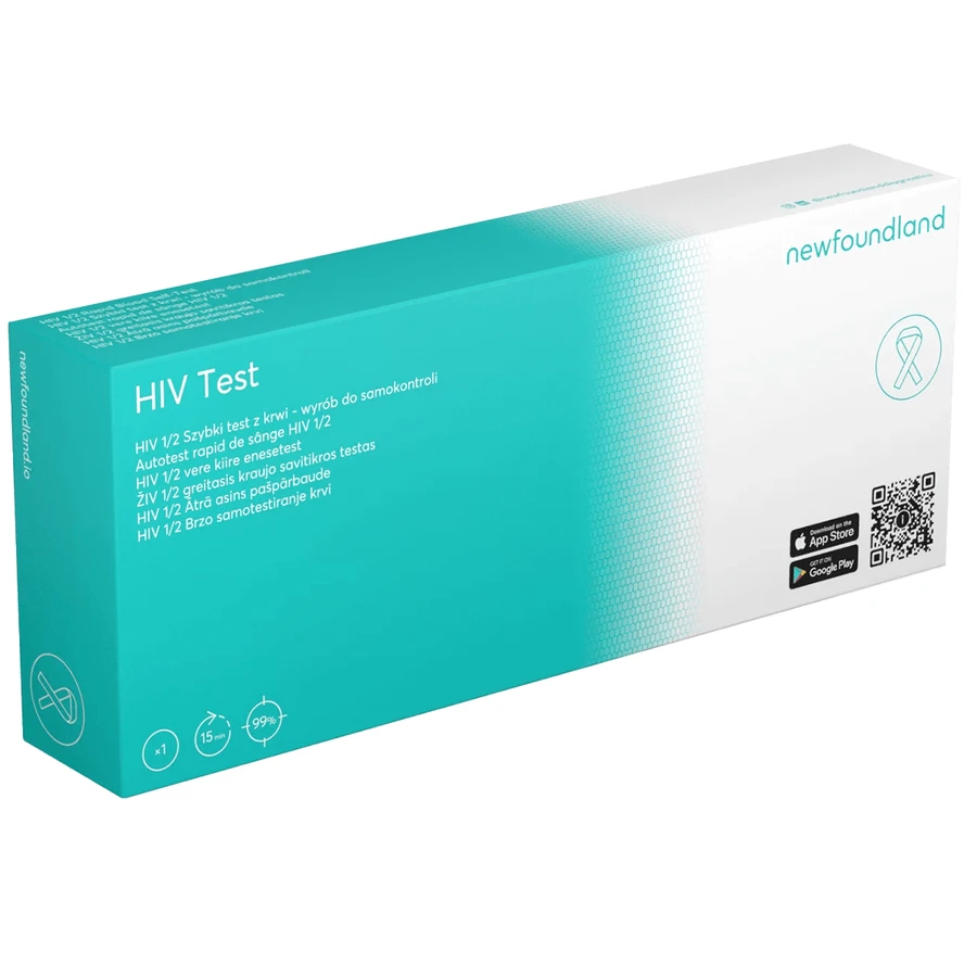 Zestaw HIV Test domowy 3w1, szybki domowy test z krwi do wykrywania infekcji HIV, 2 sztuki: ceny i cechy