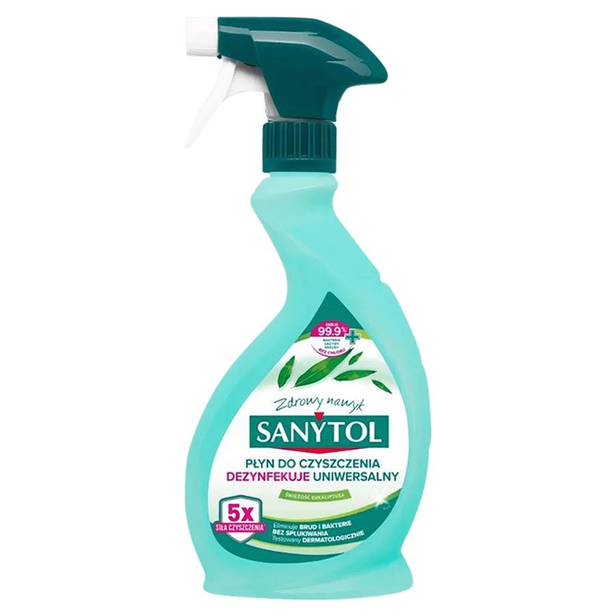 Sanytol, uniwersalny spray do czyszczenia i dezynfekcji, eukaliptus, 500 ml: ceny i cechy