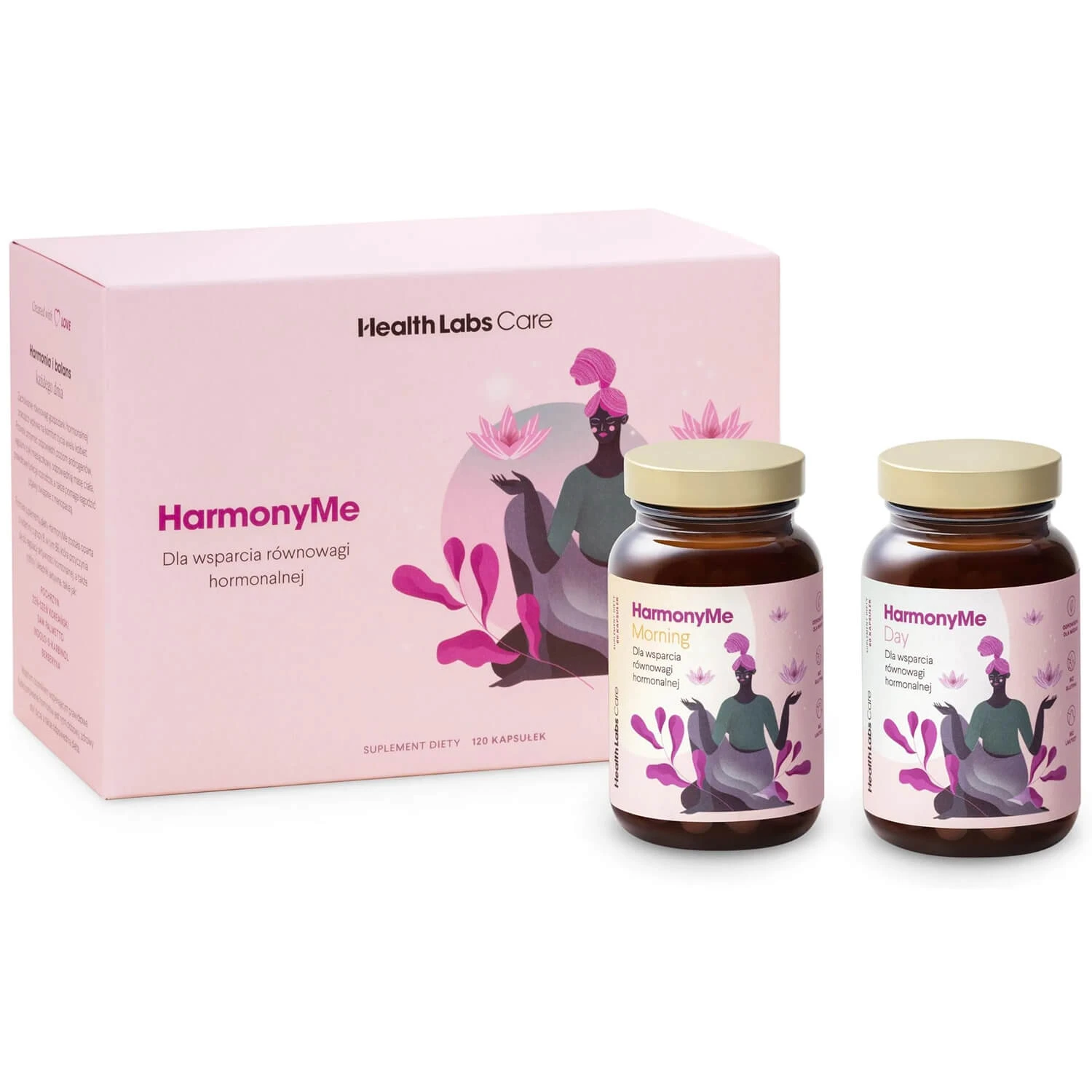 Health Labs HarmonyMe Morning Set, 60 Kapseln + Day, 60 Kapseln
