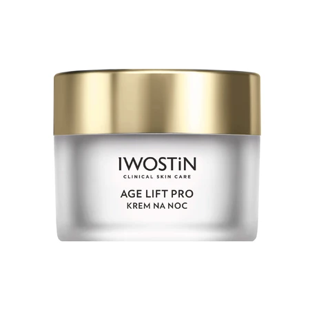 Iwostin Age Lift Pro Set, Tagescreme, SPF 15, 50 ml + Nachtcreme, 50 ml + Kosmetiktasche gratis