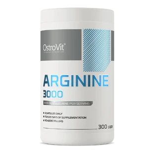 OstroVit Arginine 3000, arginină, 300 capsule